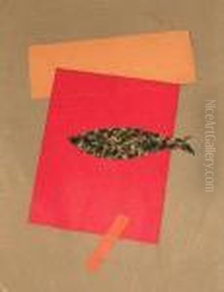 Fish Collage:mixed Media Cut Outs Oil Painting by Olga Rozanova