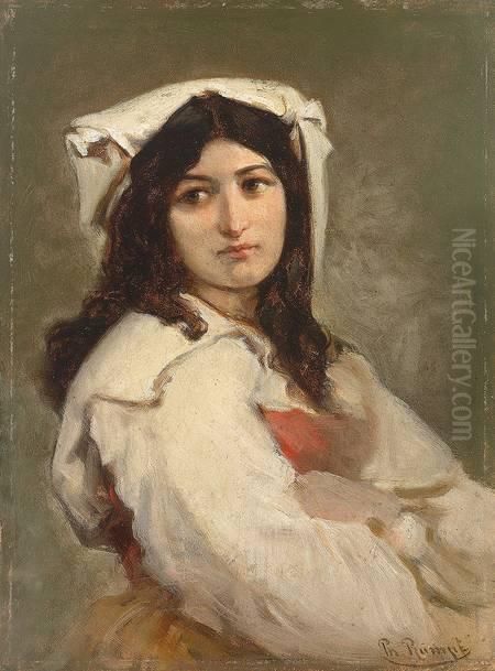 Ohne Titel Oil Painting by Peter Philipp Rumpf