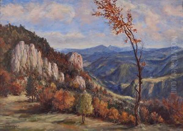 Landschaft Oil Painting by Michael Ruppe