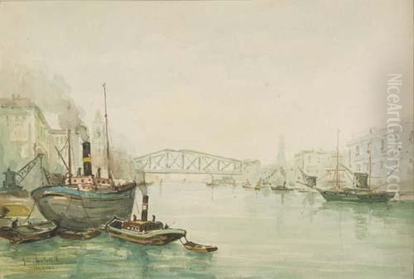 Barconi A Manchester Oil Painting by Giuseppe Sabatelli