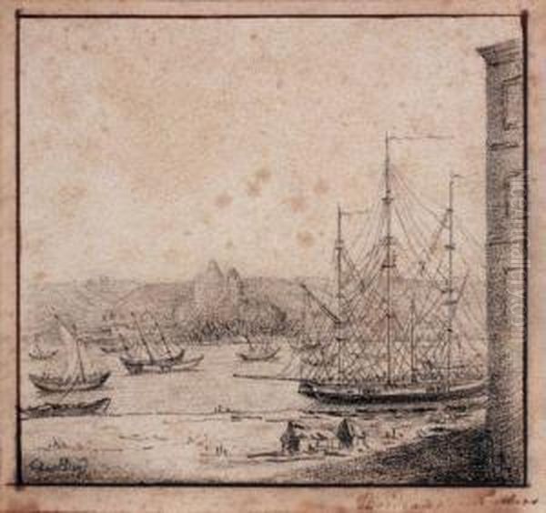 Bordeaux Oil Painting by George (nee Dupin) Sand