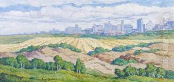 Heart Of Kansas Oil Painting by Sven Birger Sandzen