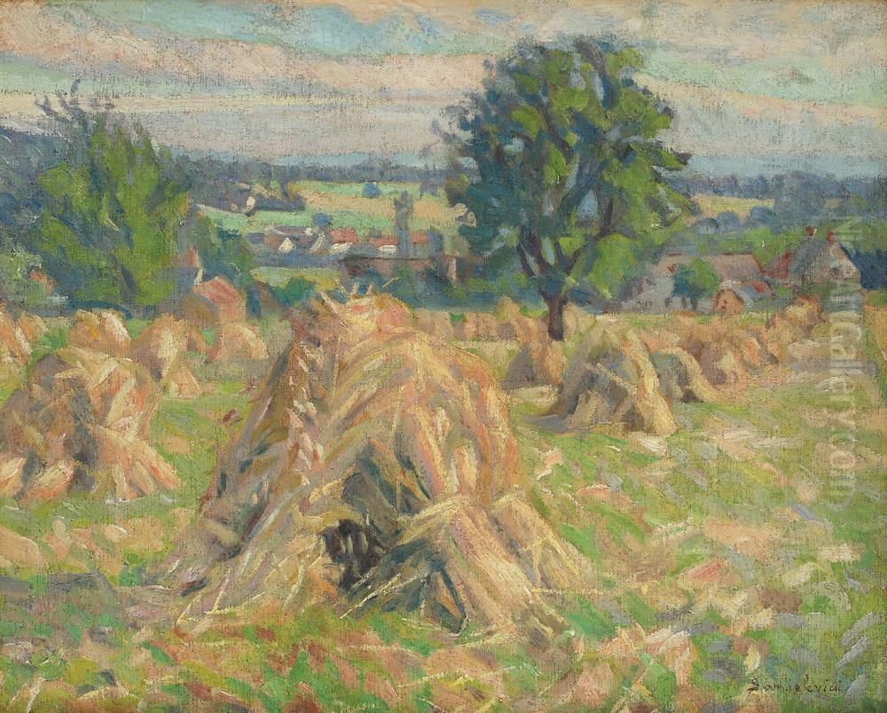 Peisaj De Vara Oil Painting by Solomon Sanielevici