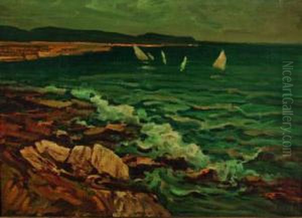 Senza Titolo Oil Painting by Francesco Sartorelli