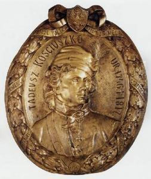 Tadeusz Kosciuszko Oil Painting by Henry Dmochowski Saunders