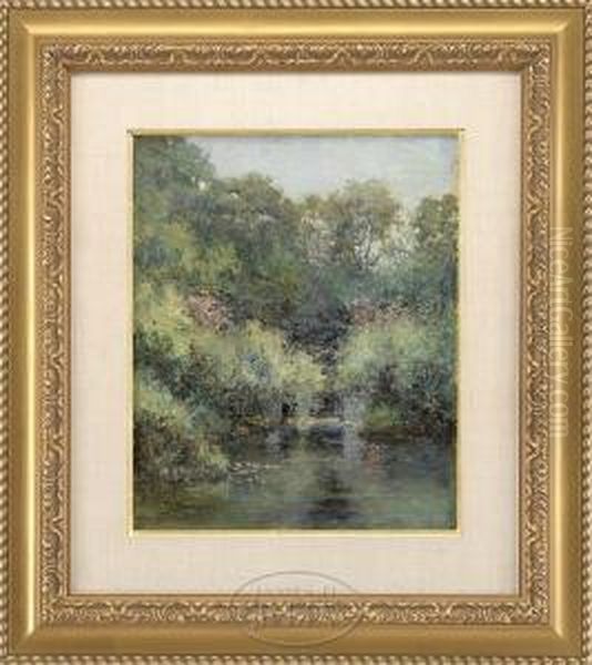 Vale Cashmere Oil Painting by Paul Sawyier