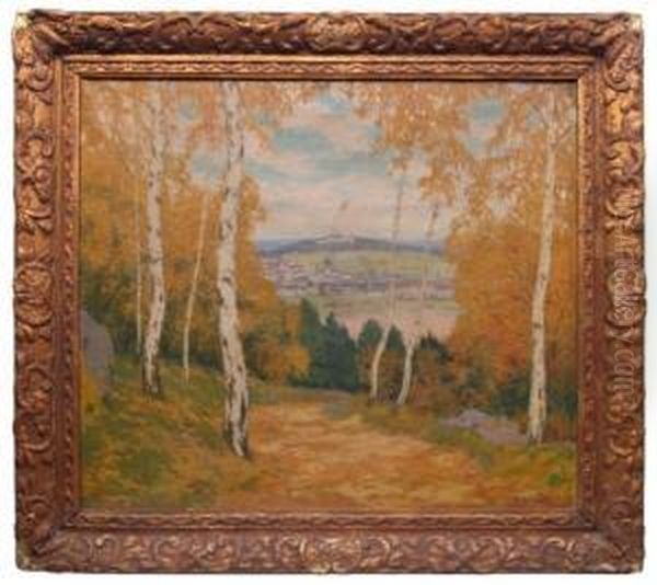 Pohled Na Svatykope
E
Ek V Krajin
I Uolomouce Oil Painting by Karel Schadt