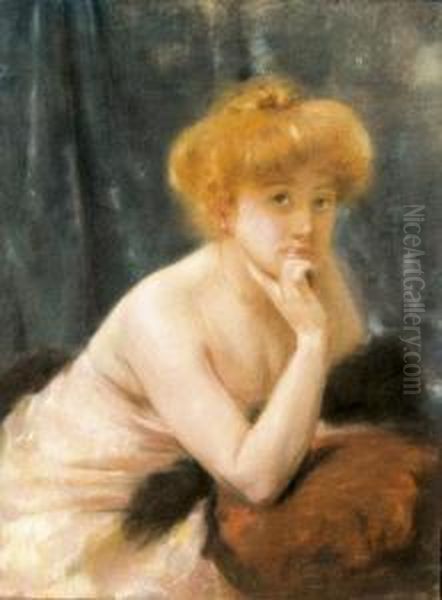 Konyoklo Oil Painting by Leonard Vincent Schaeken