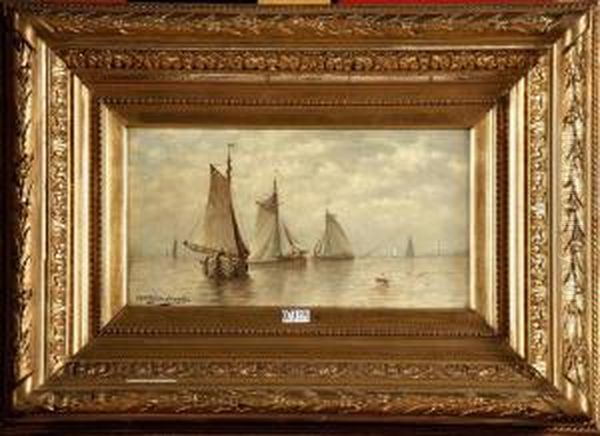 Marine Oil Painting by Jozef Schakewits