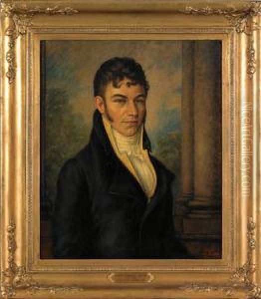 Portrait Of John Correy Smith, Oil Painting by Nicolaus Schattenstein
