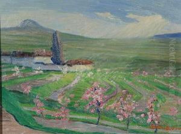 Raggio Di Sole Oil Painting by Vincenzo Schiavio