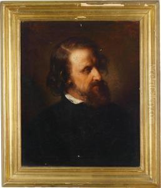 Bildnisjosef Kriehuber Oil Painting by Emily Schmaeck-Stregen