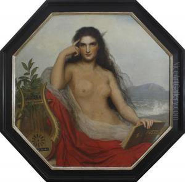 Allegorie Der Dichtkunst Oil Painting by Guido Schmitt
