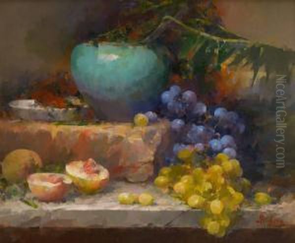 Fruits Oil Painting by Franz Seghers