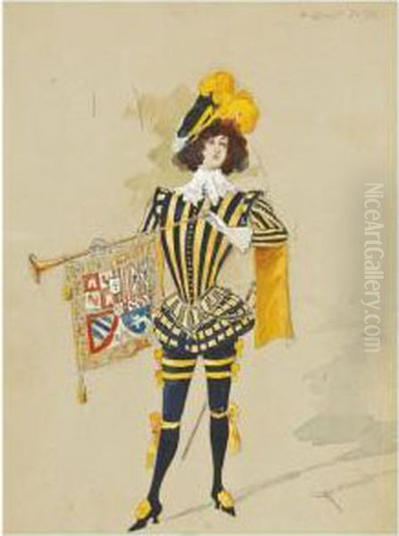 Soldiers Oil Painting by Caroline F. Seidle