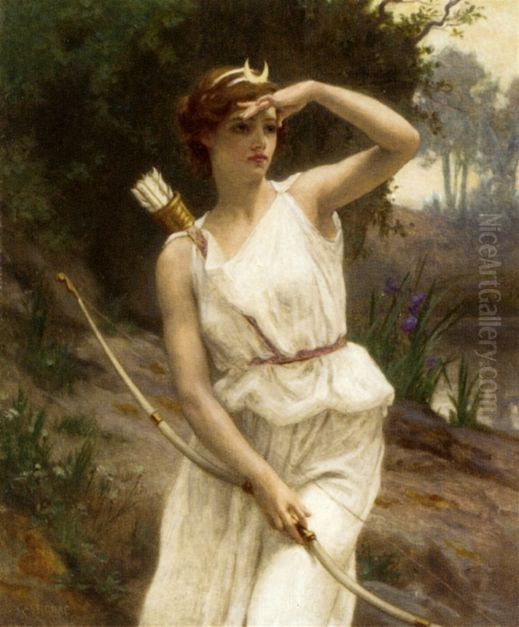 Diana The Huntress Oil Painting by Guillaume Seignac