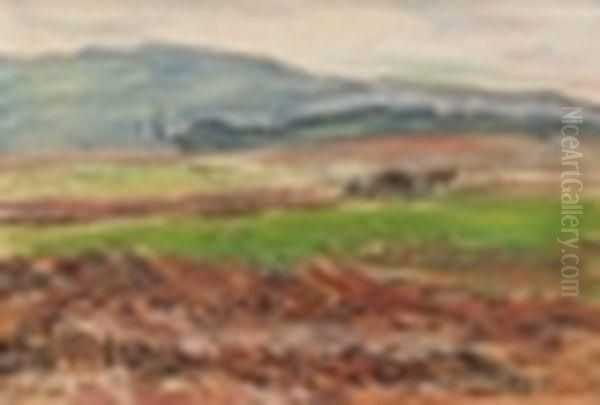 Labourage Oil Painting by Rene Seyssaud