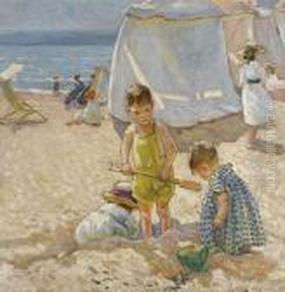Glorious Summer Oil Painting by Dorothea Sharp