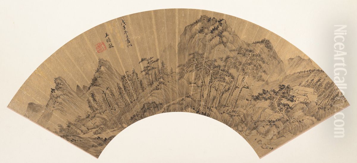 Landscape Oil Painting by Wang Shimin