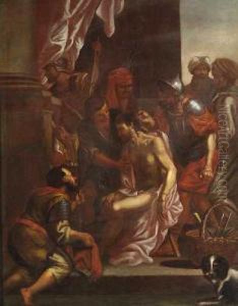 Dornenkronung Und Verspottung Christi Oil Painting by Johann Friedrich Sichelbein