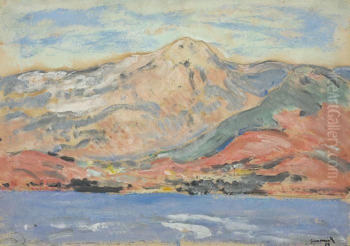 Peloponnese Oil Painting by Michel Simonidy