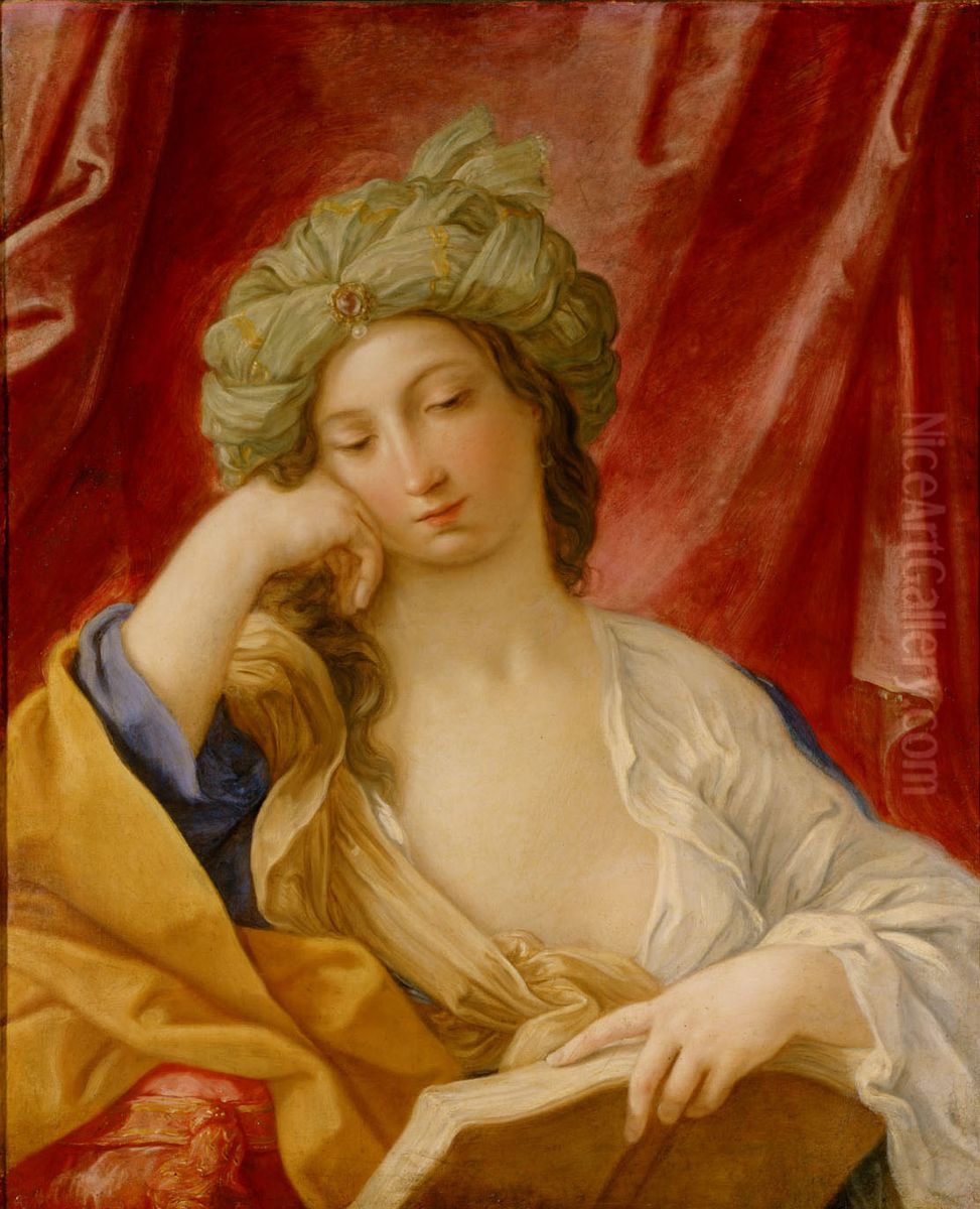 Sibylle Oil Painting by Giovanni Andrea Sirani