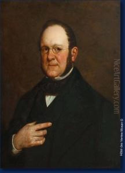 Portrait D'homme Oil Painting by Slingeneyer, Ernest