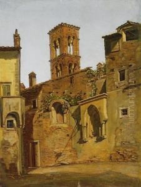 Rome Oil Painting by Johann Carl Smirsch